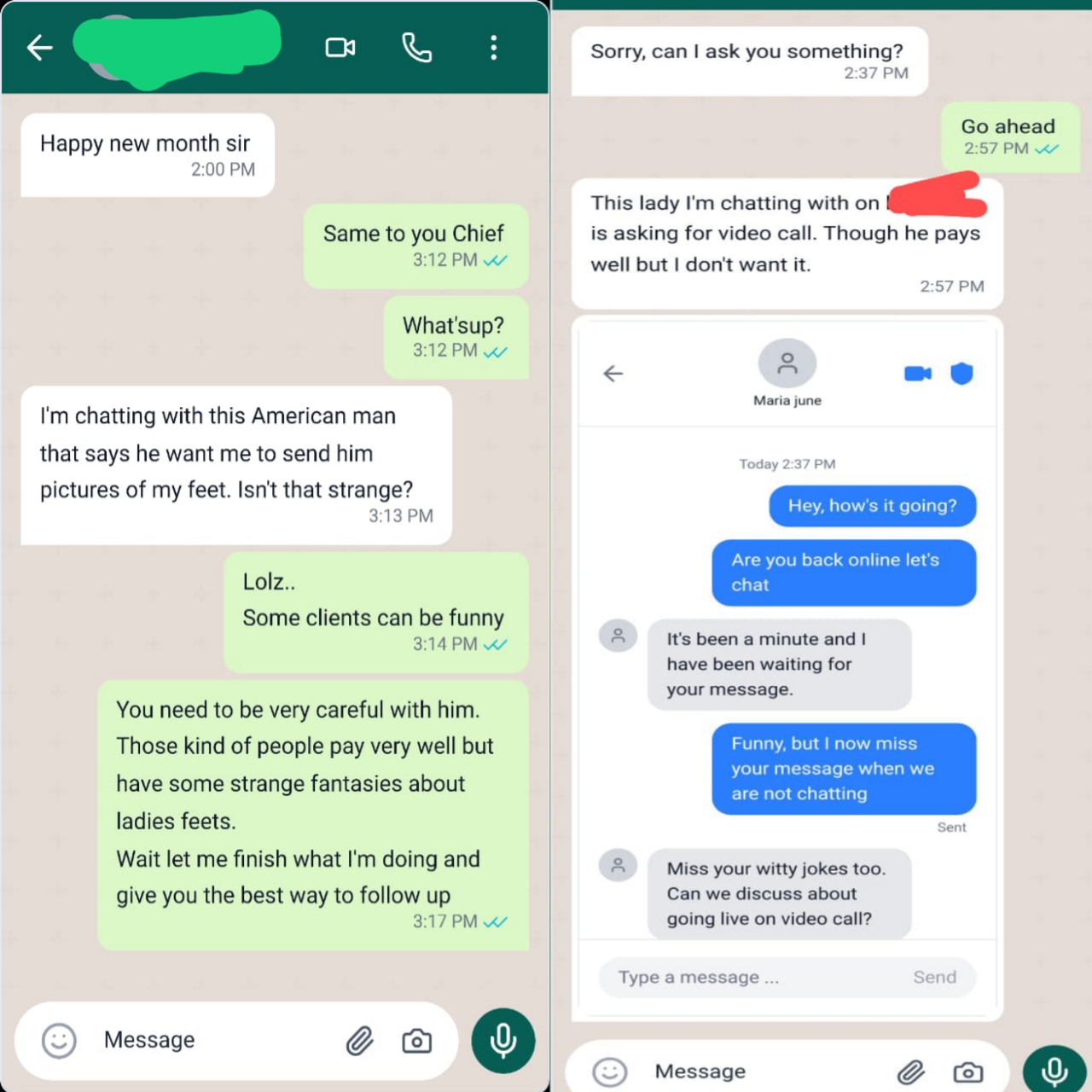Earnings Dashboard Example